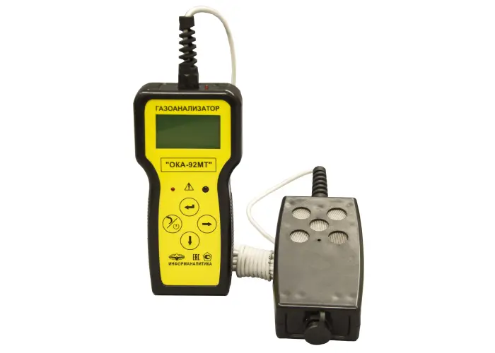 Газоанализатор переносной ОКА-92МТ И11 с выносным блоком датчиков на кабеле