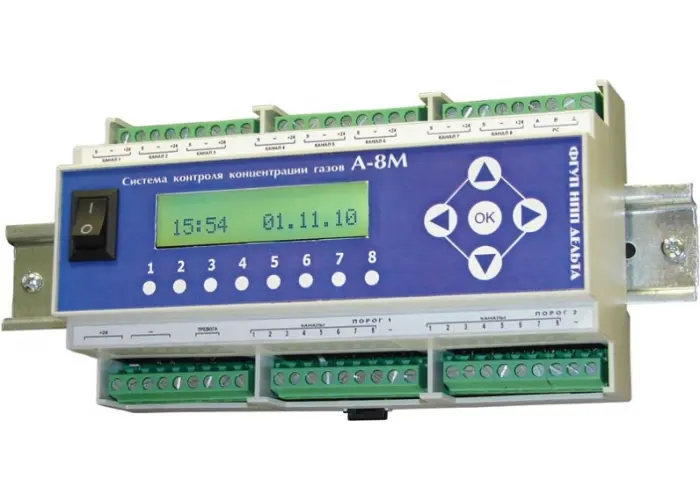 Пульт контроля системы загазованности А-8М серии ИГС-98