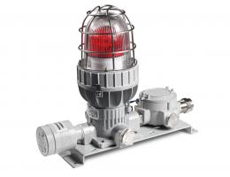 Пост световой и звуковой сигнализации взрывозащищенный ПГСК01 (EV-4050-HOOTER-122) (взрывозащищенная комбинированная сирена+маяк)